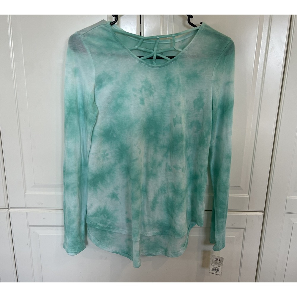 Mudd Cage Front Tee-Turqtie Shirt size 16 Girl